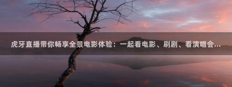 833球赛直播：虎牙直播带你畅享全景电影体验：一起看电影、刷剧、看演唱会...