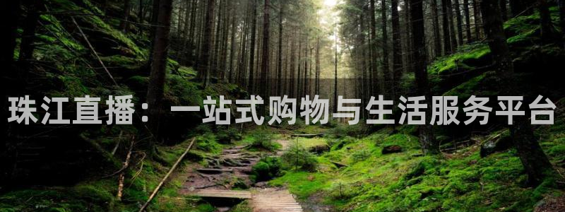 833直播足球免费观看：珠江直播：一站式购物与生活服务平台